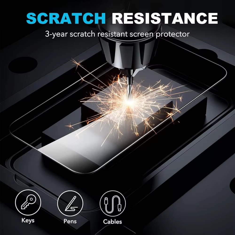 4PCS Curved Full Glue Tempered - Curved Edge Screen 评论和价格