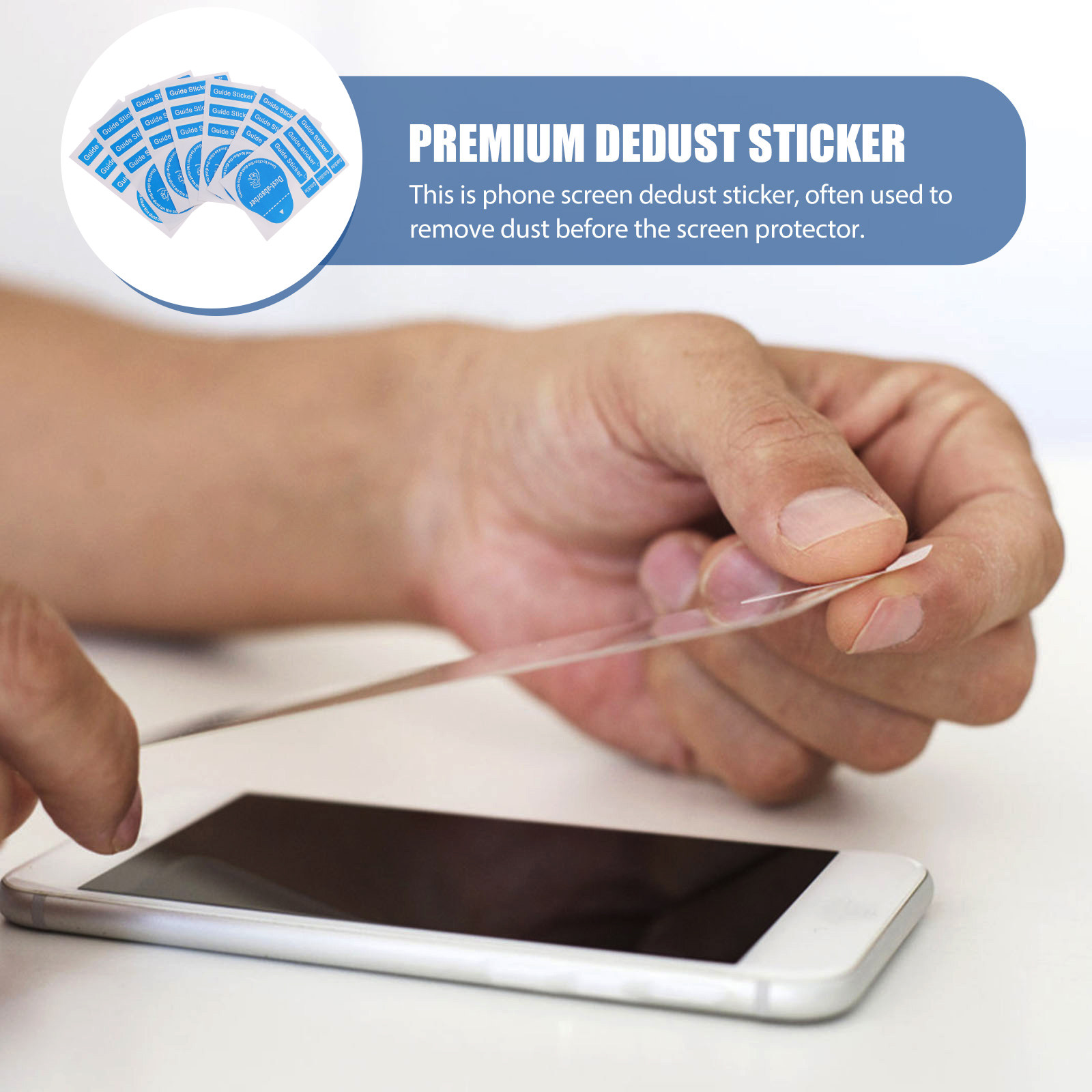 400Pcs Phone Screen Dust Clean - Dust Removal Sticker 评论和价格