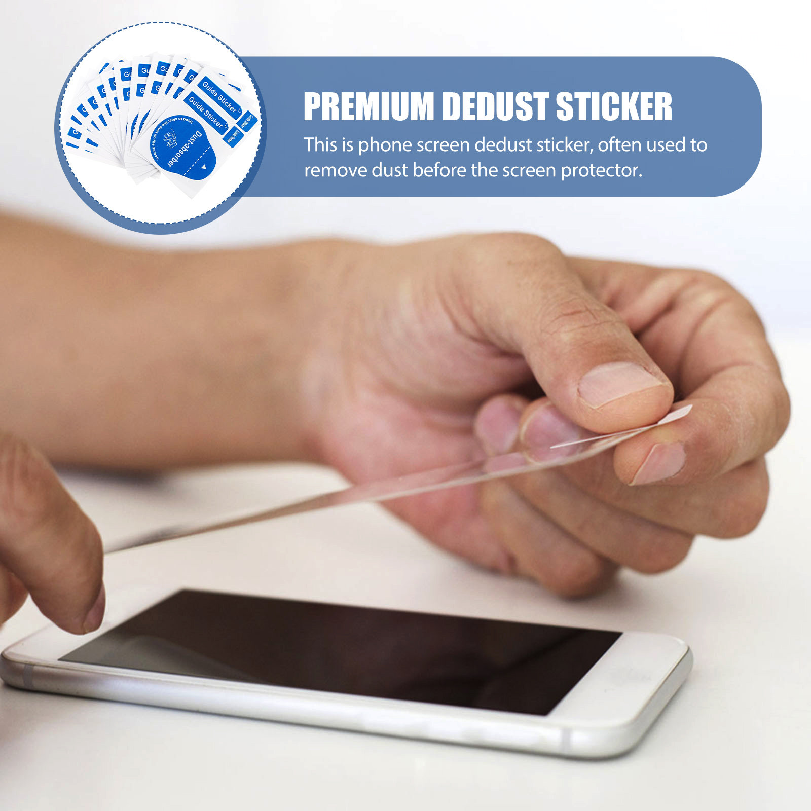 200Pcs Dedust Sticker for Phon - Dust Removal Sticker 评论和价格