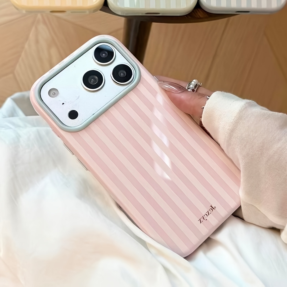 Luxury Korean Fashion Stripes  - Apple Iphone 15 评论和价格