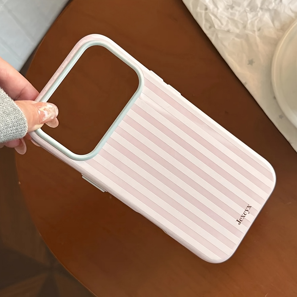 Luxury Korean Fashion Stripes  - Apple Iphone 15 评论和价格