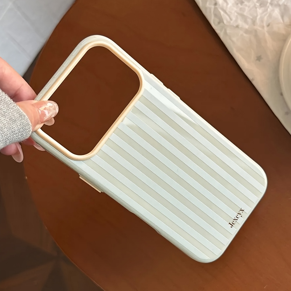 Luxury Korean Fashion Stripes  - Apple Iphone 15 评论和价格